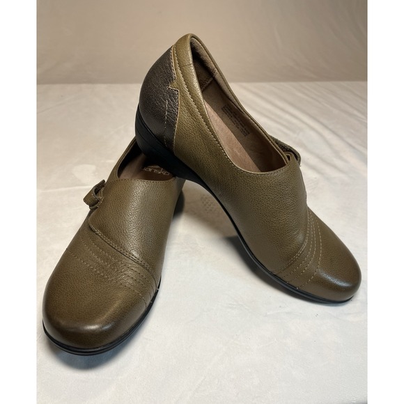 Dansko Shoes - Dansko Franny Loafer Women's 7.5‎ 38EU Taupe/brown Nappa Leather Work Casual